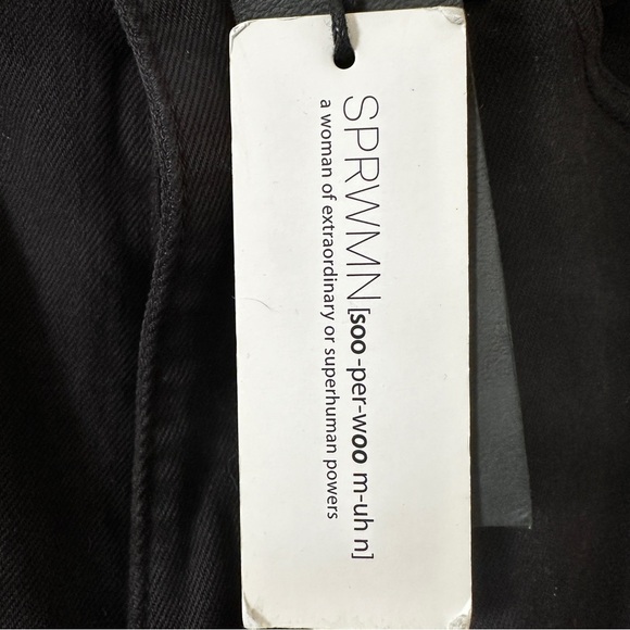 SPRWMN LA | Black High Waist Micro Flare leg Pants size 28 - Picture 8 of 10